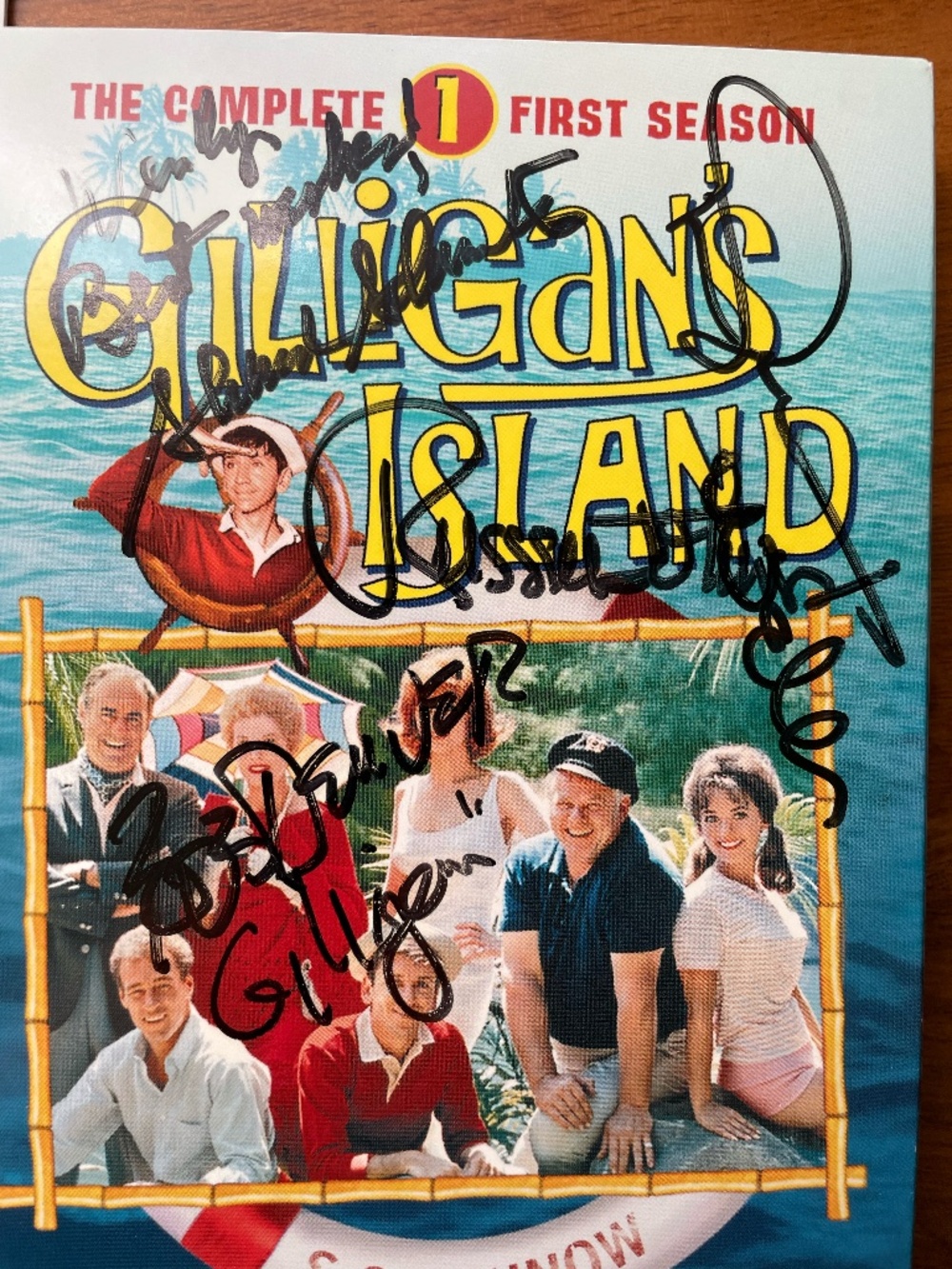 Autographed: Gilligan's Island: The Complete First Season DVD